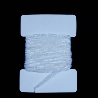 CHENILLE RAYON WHITE