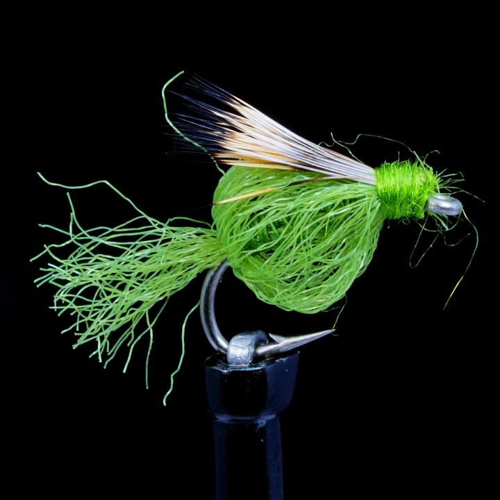 Emergent Sparkle Caddis Pupa Green
