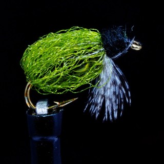 Four Bead Caddis Olive