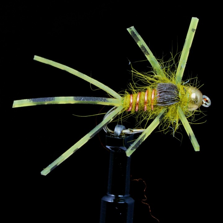 Rubber Legged Hare Ear Olive