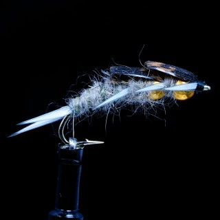 Doble Bead Speckled Stone Hares Ear