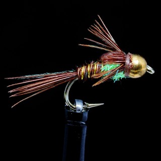 Hot Belly Pheasant Tail green B.H