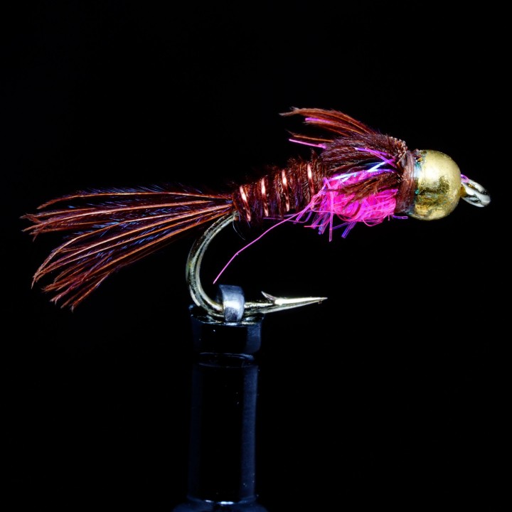 Hot Belly Pheasant Tail Pink