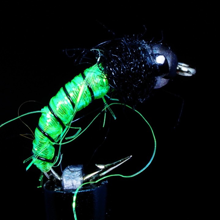 Caddis Krystal Green