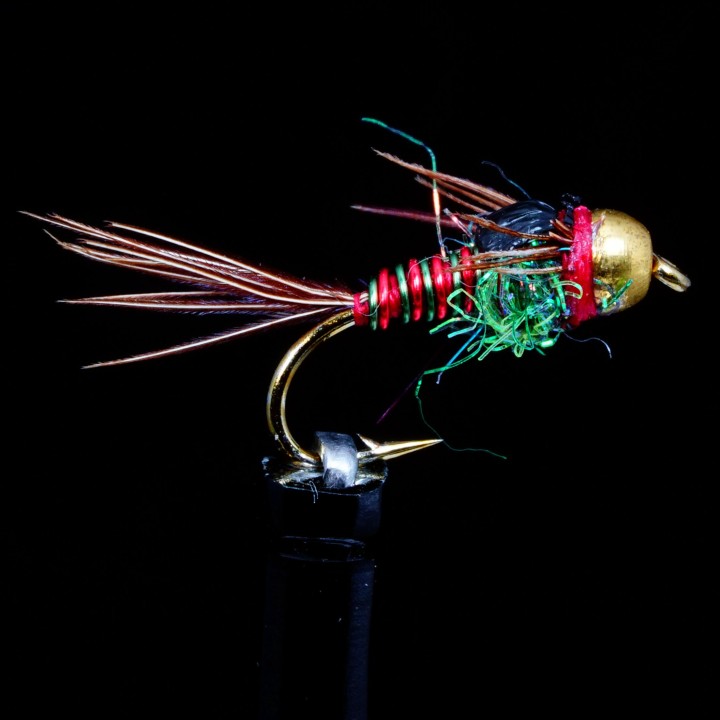 Pheasant Tail Wired Beadhead