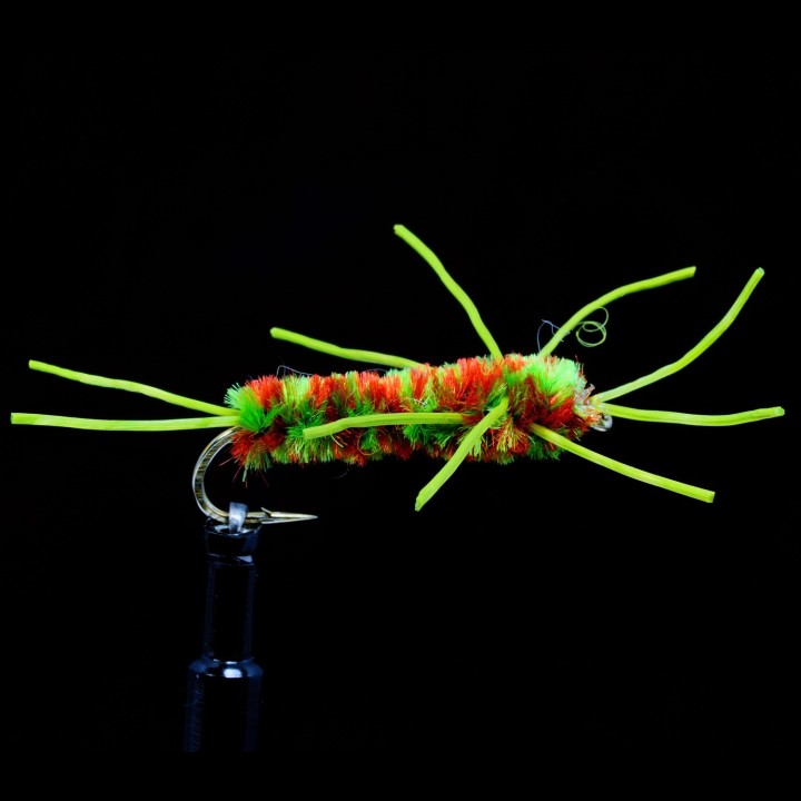 Rubberleg Stonefly Olive & Brown