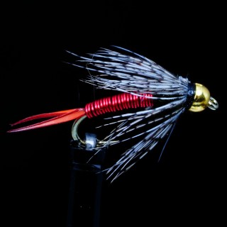 Soft Hackle Copper John Red