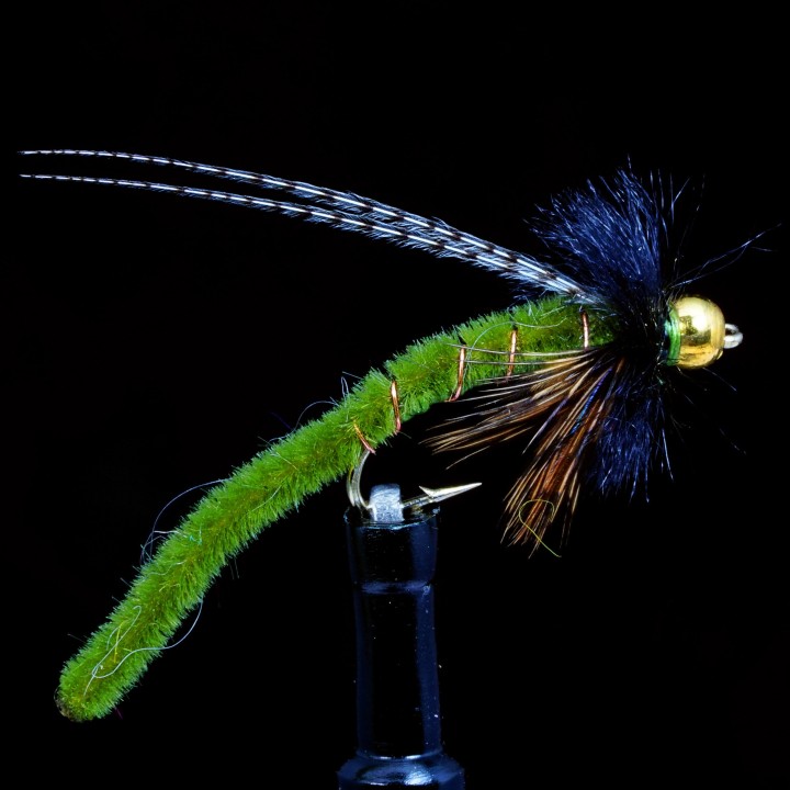 Caddis Poopah Olive B.H
