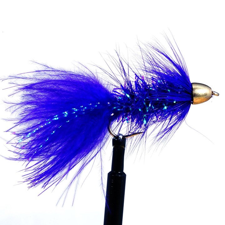 Krystal Woolly Bugger Purple C.H