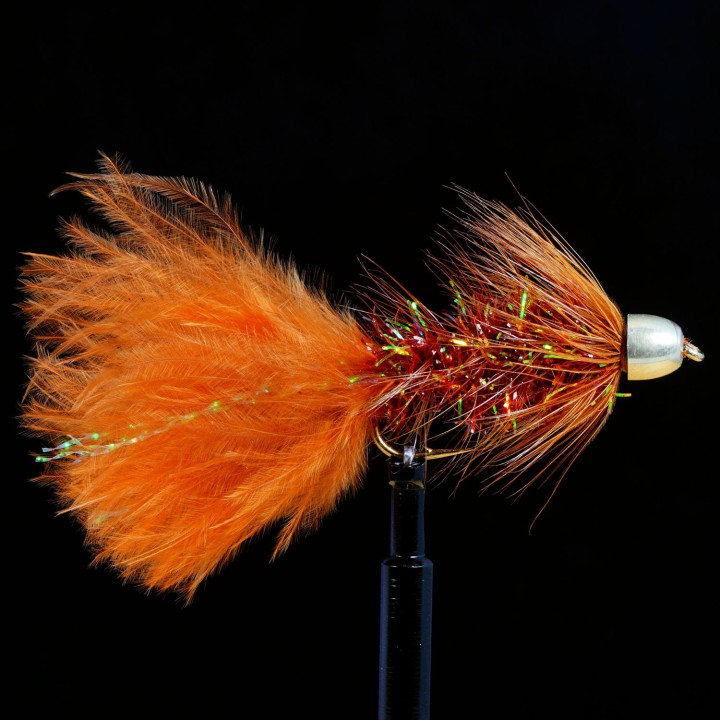 Krystal Woolly Bugger Brown C.H