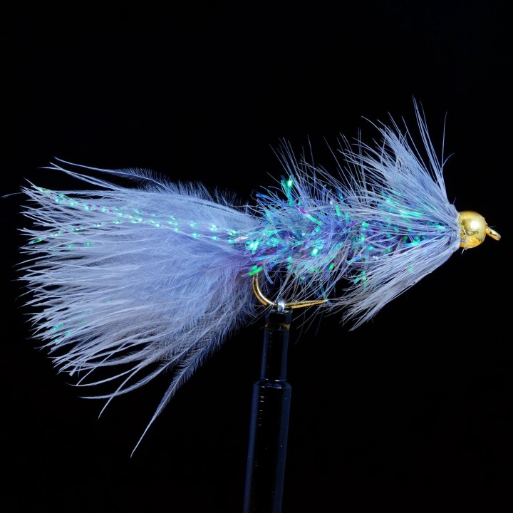 Krystal Woolly Bugger Grey B.H