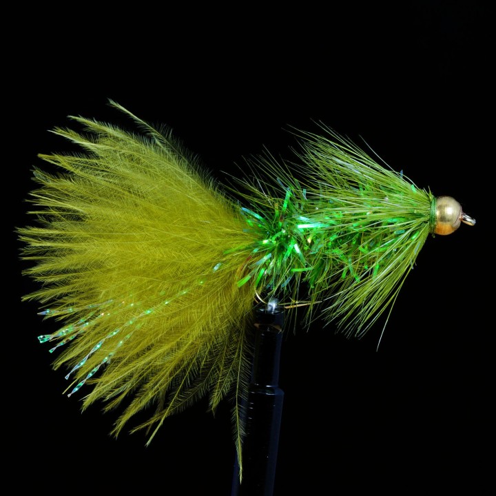 Krystal Woolly Bugger olive B.H