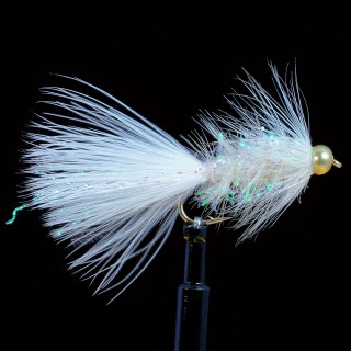 Krystal Woolly Bugger White B.H