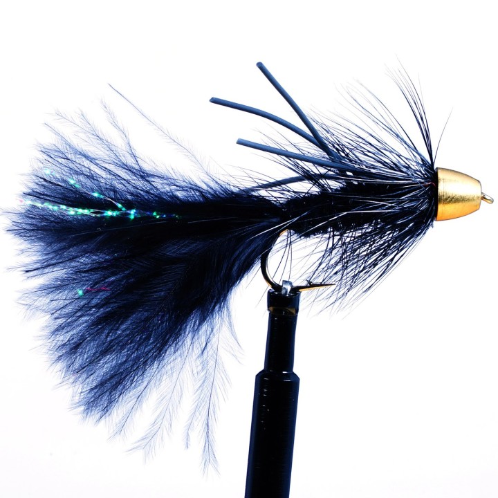 Wooly Bugger Rubber Black C.H