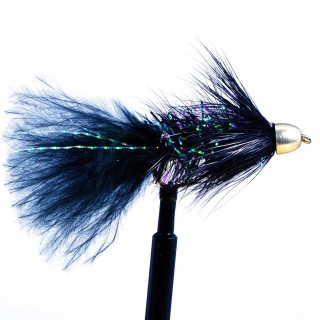 Krystal Woolly Bugger Black C.H
