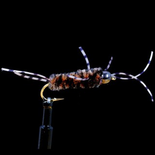 Rubberleg Stonefly Brown Black