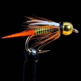 Hotwire Prince Nymph Bead Green & Yellow