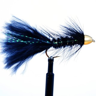 WOOLLY BUGGER BLACK FLASH C.H