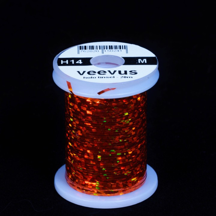 Veevus Holo Tinsel Orange