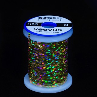 Veevus Holo Tinsel Silver Gold