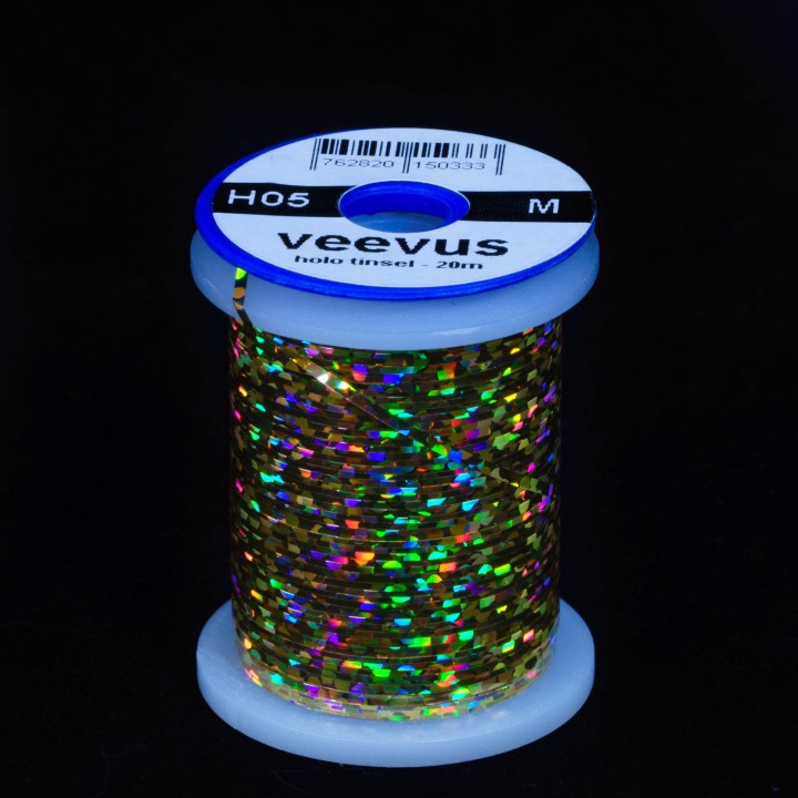 Veevus Holo Tinsel Silver Gold