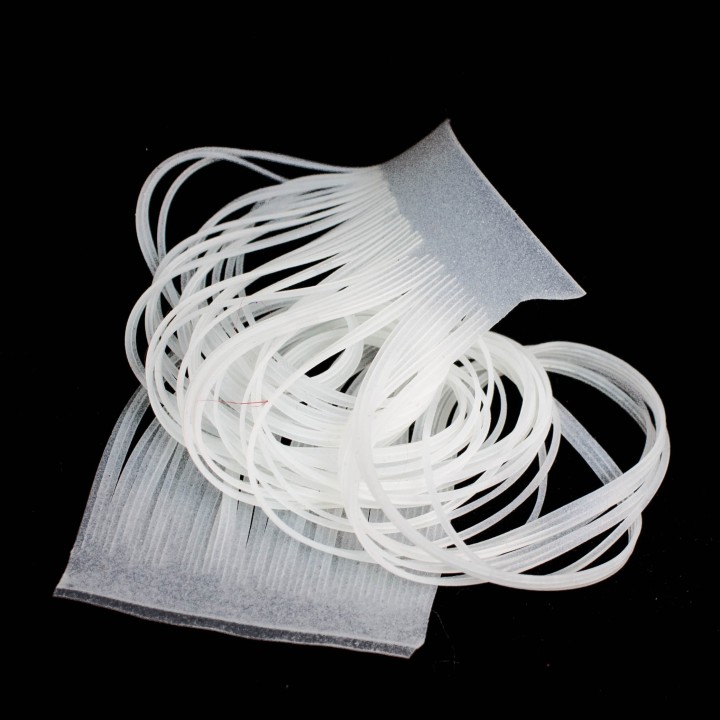 Silicone Legs Transparente blanca