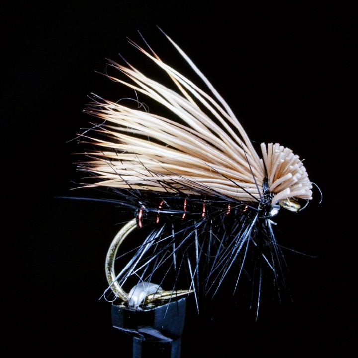 Elk Hair Caddis Black