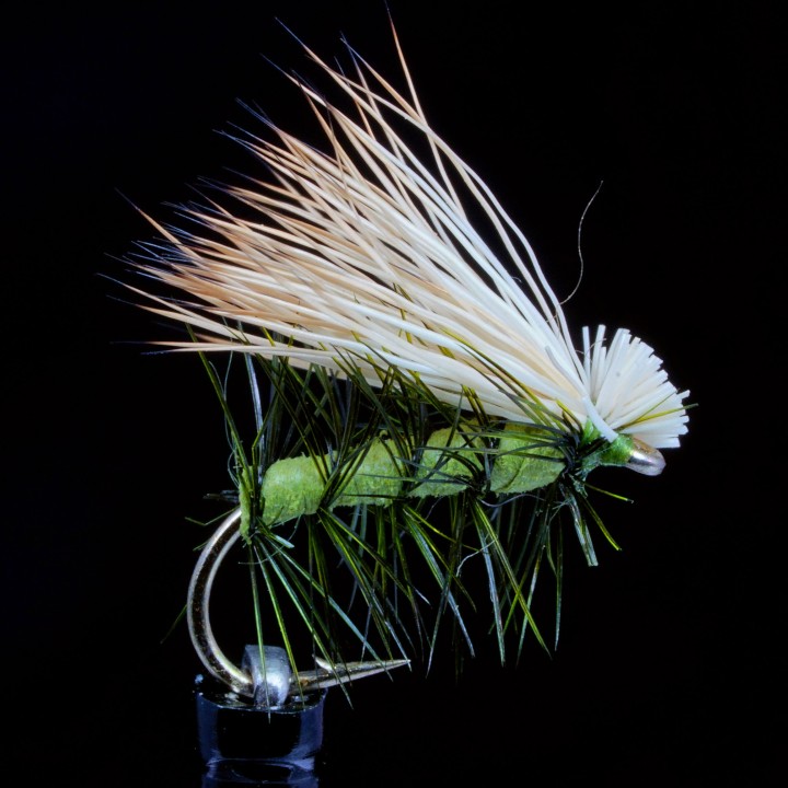 Elk Hair Caddis Foam Olive